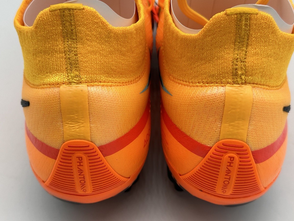 Size 10.5 - Nike Phantom GT2 Elite DF SG-PRO Laser Orange DJ8042-809 No Box Lid Nike Phantom GT2 Elite DF SG-PRO AC Laser Orange Soccer  main image 4