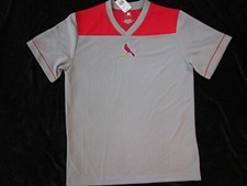 Vintage Deadstock Gray St Louis Cardinals V Neck Shirt New Adult Medium M Sewn