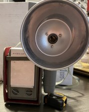 Vintage Anscoflex II Box Camera with Flash Attachment Partial Case