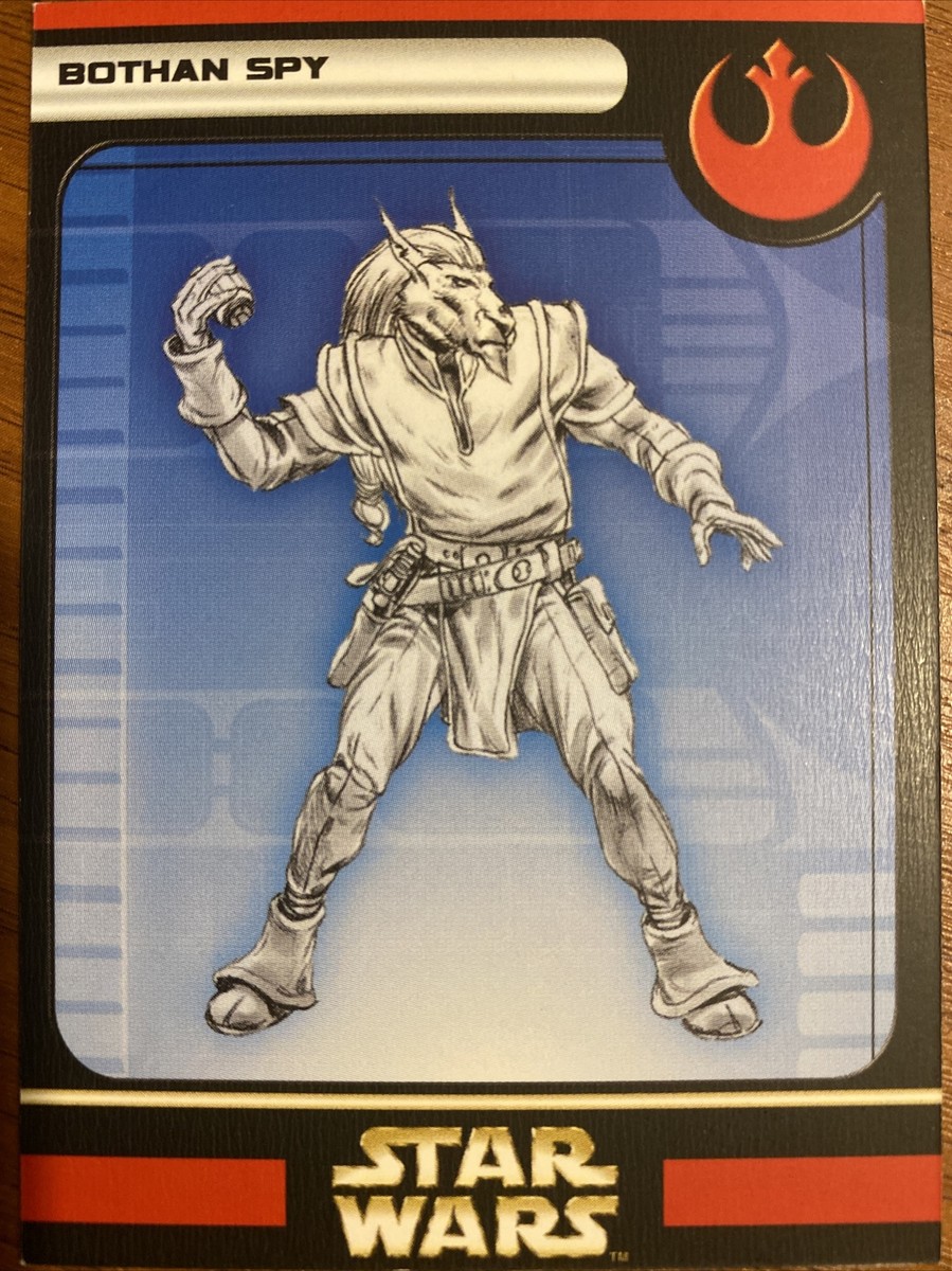 Star Wars Miniatures Bothan Spy Rebel Storm 01/60 - CARD