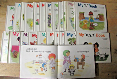 24 A-Z COMPLETE MY FIRST STEPS TO READING by MONCURE ** FREE UK POST ** HARDBACK