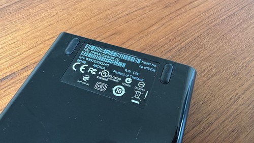 HP SimpleSave 320GB External USB 2.0 Portable Hard Drive Condition A - Picture 2 of 2