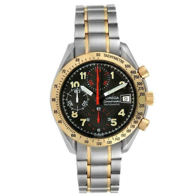 OMEGA Speedmaster - 39 mm, Stainless Steel, Yellow Gold for sale