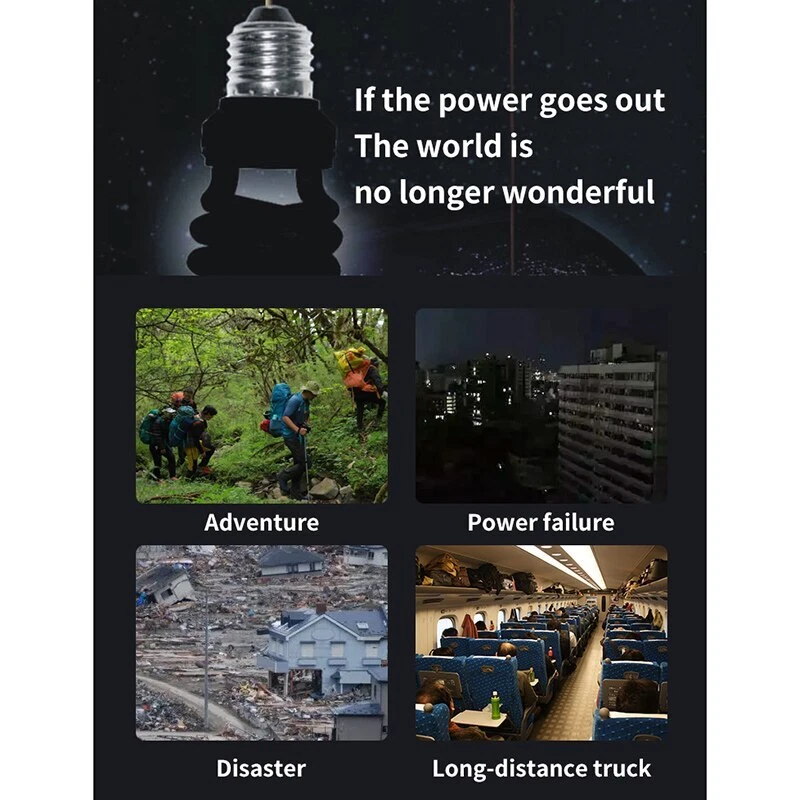 Generator 150W Hand Crank Generator Power Bank DC 12v Mobile Power Supply 220V - Image 2 of 4