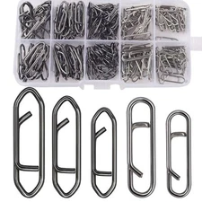Fishing Power Clips, 200pcs Fishing Speed Clips for Fishing Lure Quick Change,