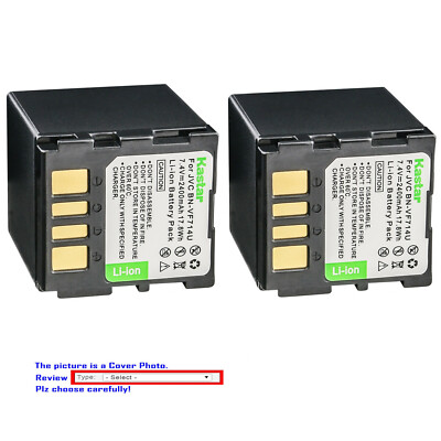 Kastar Replacement Battery for JVC BN-VF714 & JVC GZ-MG40E GZ-MG40EK GZ-MG40EX