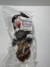 NEW Disney Store Pilot Mickey Mouse Plush Mini Bean Bags - Sealed 