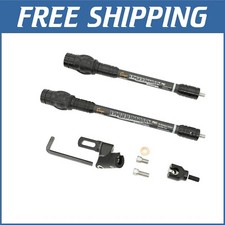 Kit Stabilizzatore Tiro con l'Arco Professionale - Corpo in Carbonio Leggero e Pesi Inclusi