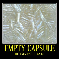 100 X Vegetable 100% Vegetarian KOSHER Fresh Healthier Liquid Empty Capsules "0"