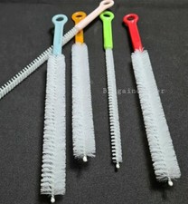 Nylon Tube Spiral Brush Bottle Sink Drains Pipe Cleaning Brushes 2Size 2Pc Brush