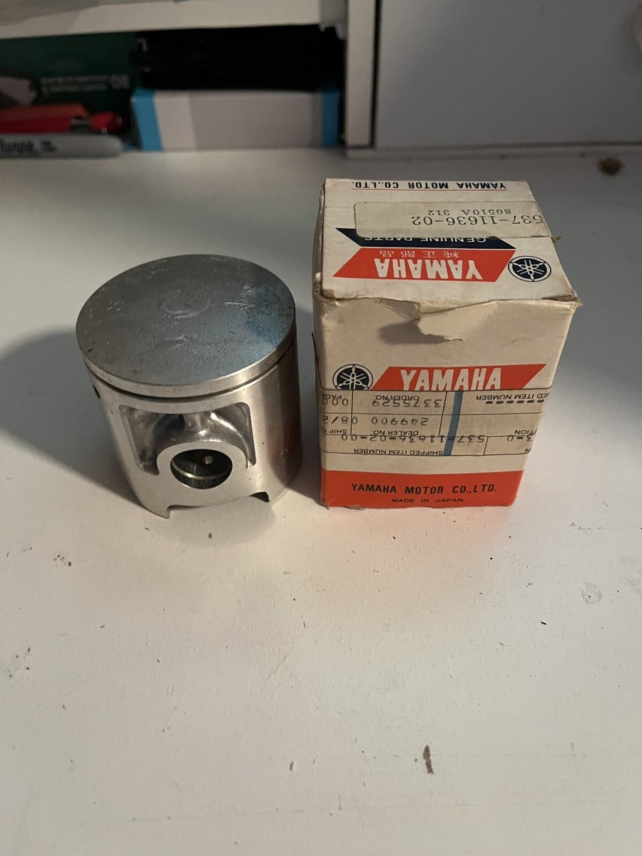 O OEM Yamaha YZ125 Piston 537-11636-02 | eBay