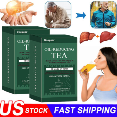 Oil-Reducing Tea-10 Herbal with Excellent Formula, Oil Cleansing Tea for Liver