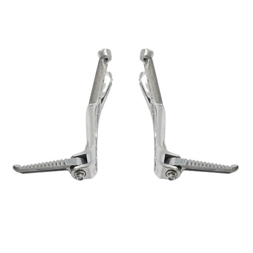 Passenger Footpegs Footrest Bracket Fit For Yamaha YZF R1 R1S R1M 2015-2024 19 - Picture 4 of 11