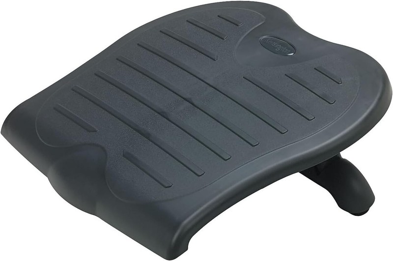 Kensington Gray Inclined Gripped Foot Rest 17.5" x 13.5"