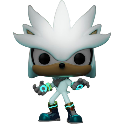 silver the hedgehog pop figure