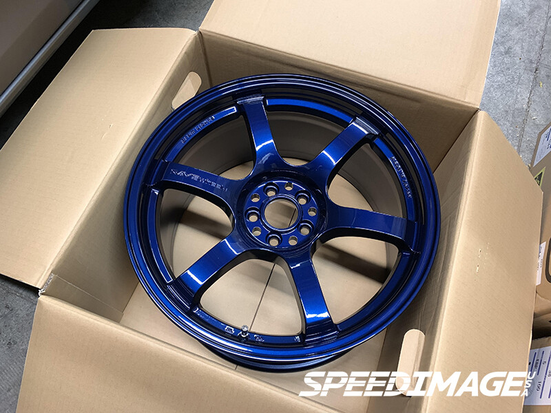 4X GRAM LIGHTS 57DR 18X9.5 +38 5X120 MAG BLUE SET OF 4 WHEELS