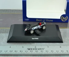 1:87 Best of Show Models 87380 OPEL 1928 RAK2 Rocket Car Black HO