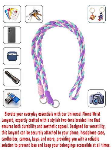 Universal Anti-Theft Neck Strap for Phones: Perfect for LG and Samsung Earphone - 第 3/5 張圖片