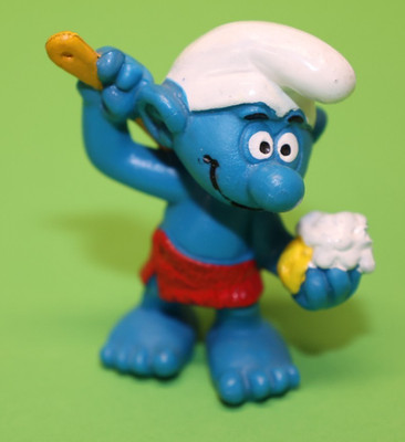 Schlumpf Figur   Schlumpf Sauna