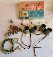 Duck Decoys Big Scoop Anchors Positively Ends Tangled Drifting Decoys
