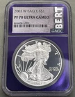 2003-W Proof American Silver Eagle NGC PF70 Ultra Cameo
