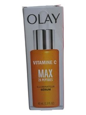 Olay Vitamin C  Peptide 24 Max Face Serum 1.3 oz Brightening Anti-Aging Wrinkle