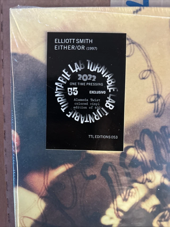 Elliott Smith: Either / Or - Colored Vinyl LP Turntable Lab Exclusive LE600 NEW - Image 2 of 4