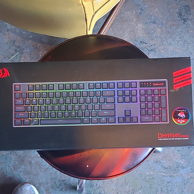 Redragon Dharma Pro K556-PRO RGB Hot-Swappable Mechanical Keyboard Black