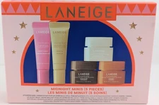 Laneige Midnight Minis 5pc. Lip Sleeping Masks & Lip Glowy Balms Set