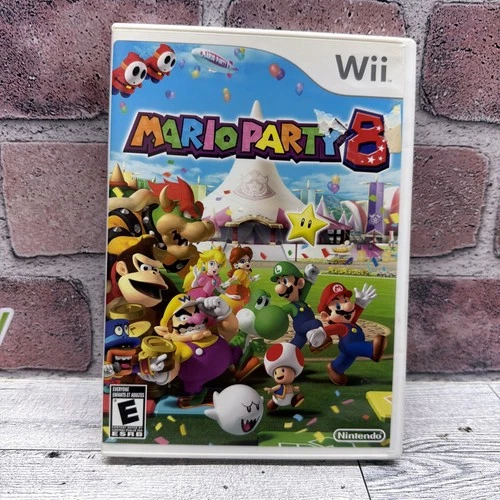 Mario Party 8 Wii Complete CIB Tested Working Nintendo