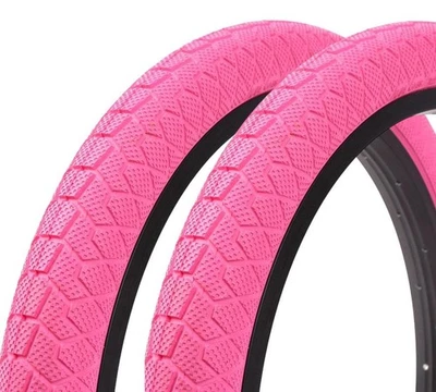 Set neumáticos BMX KENDA 20 pulgadas 1,95 rosa alambre Park Street 2 - Imagen 1 de 4