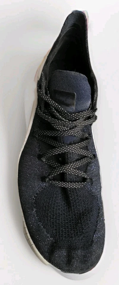 Nike TR Flyknit 3 MTLC College Navy Platinum AJ7802-410 Womens Sneakers size 10 - Image 2 of 4