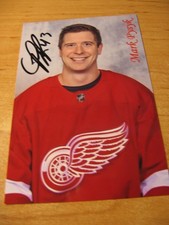 Mark Pysyk - Canada - Detroit Red Wings - SIGNED PHOTO