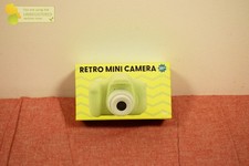 Retro Y2K Mini Camera for Kids 3Y Green