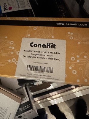 CanaKit Raspberry Pi 3 Model B+ Starter Kit 32GB Premium Black Case