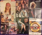 GUNS N ROSES Vintage Posters Collection HARD ROCK Axl Rose Slash Duff Mc Kagan