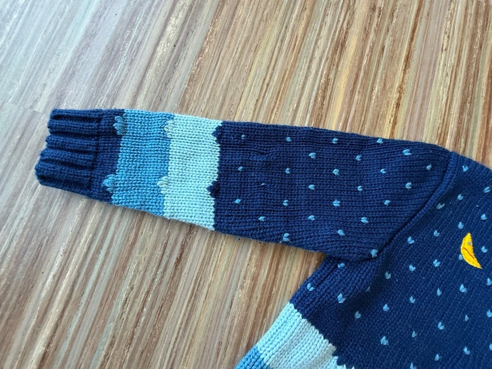 RARE!!! 1981 Ruth Scharf Muppets Kermit Piggy Knit Crew Neck Sweater Size M 5/6 - Image 4 of 4