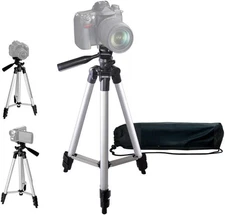 50" Inch Professional Camera/Video Tripod Stand for DSLR Cameras/Camcorders