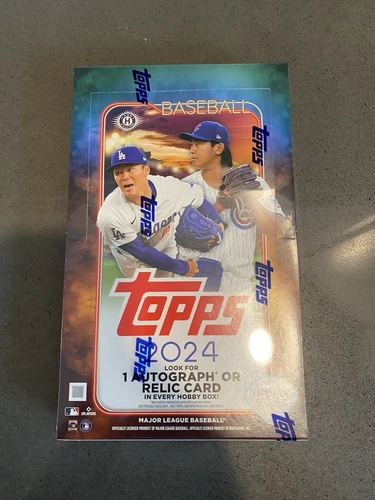 2024 TOPPS UPDATE SERIES BASEBALL HOBBY BOX (Factory Sealed)