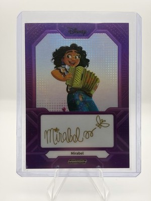 2025 Phantom Disney Mirabel Purple /115 #PD-SIP-30 Signature Auto OC83