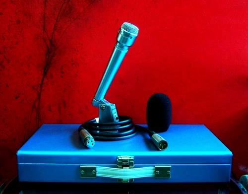 Vintage 1970's Electro Voice 664A dynamic cardioid microphone Low Z 664 676 # 1