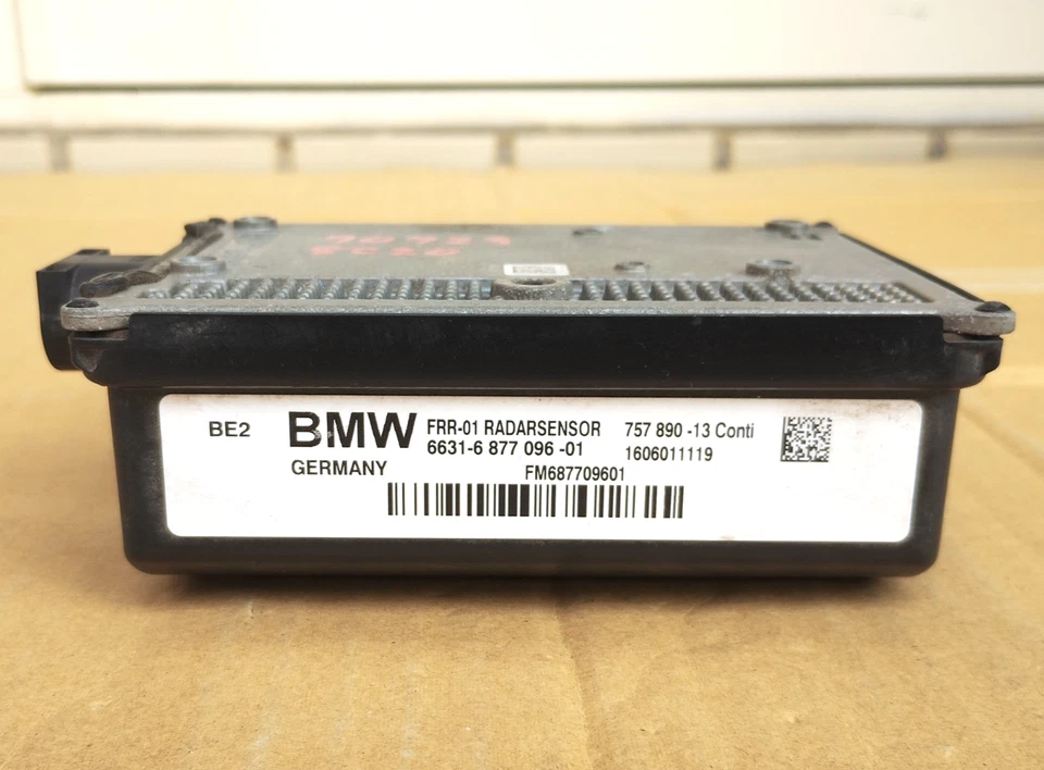 BMW ACC Active Sensor Front Radar 6631 6877096 01 Cruise Control Distance OEM - Image 2 of 4