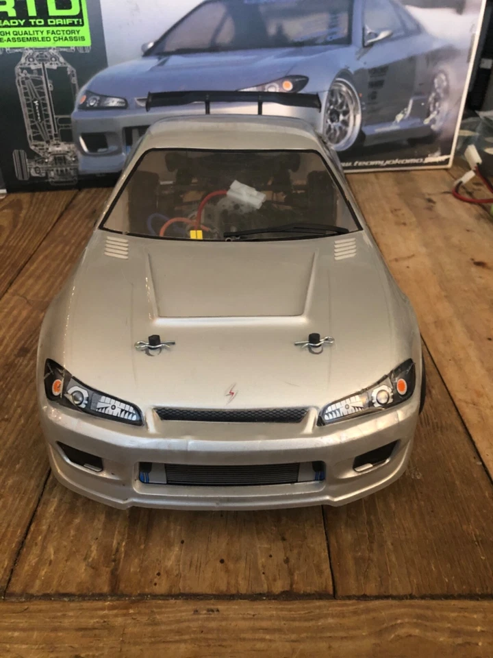 Yokomo Drift Package RTD Nissan S15 Silvia MR4TC SD CM 1/10 Scale RC Drift 4WD - Image 4 of 4