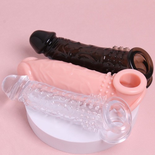 Bigger Male Cock-Girth-Enlarger-Enhancer-Penis-Extension-Extender-Sheath-Sleeve - Picture 59 of 72