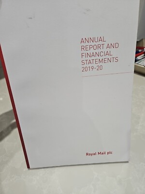 Royal Mail Geschäftsbericht & Jahresabschluss 2019-2020 Neu