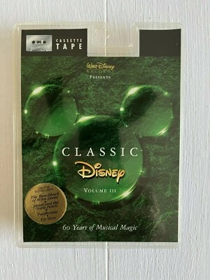 Disney Classic Volume III: 60 Years of Musical Magic (Cassette) - ORINGAL PKG