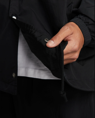 Nike Sportswear Coaches Jacket Black DQ5005-010 Men's Size Medium