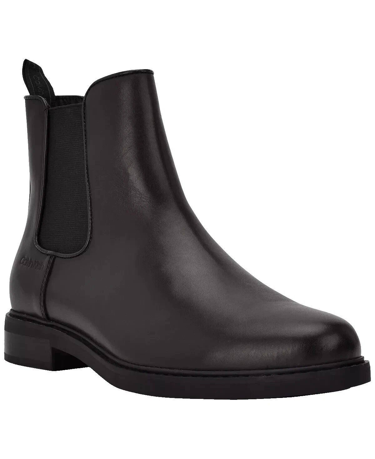 Botas para hombre Calvin Klein superiores lisas de cuero