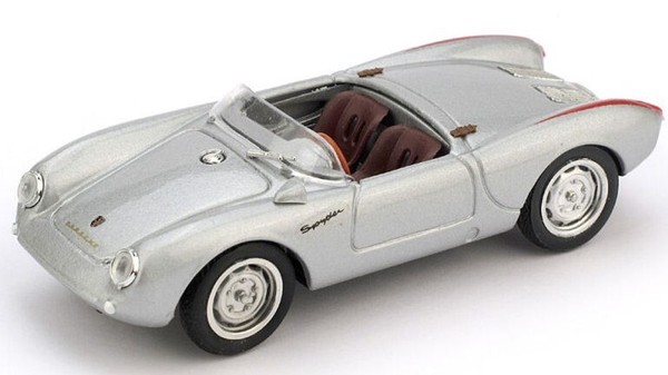 Brumm 1/43 Porsche 550A Rs Spyder Zweisitzer Strasse 1954 Statisches Modell-image