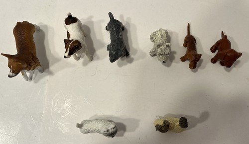 Breyer Reeves Welsh Corgi Jack Russel Terrier Plus 5 Other Dogs & 1 Cat Figure - Picture 2 of 6